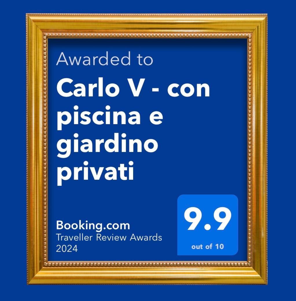 Carlo V - Con Piscina E Giardino Privati Apartment Lecce Exterior photo