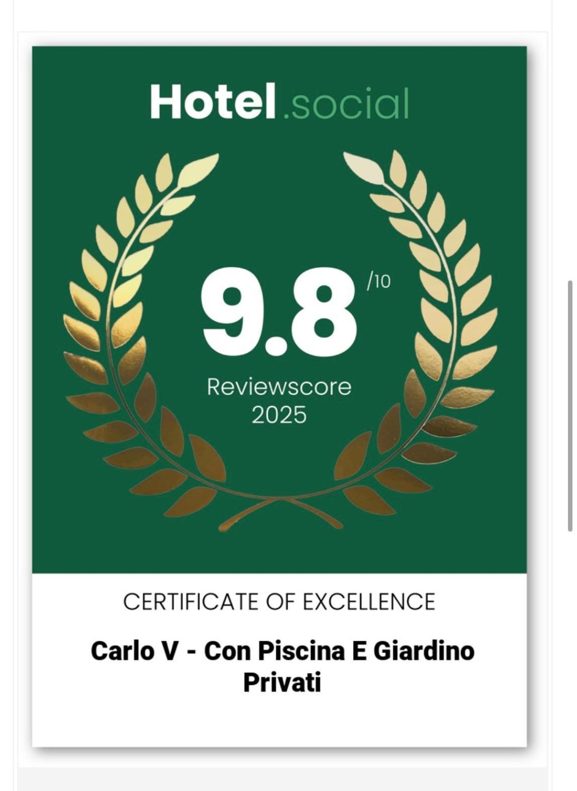 Carlo V - Con Piscina E Giardino Privati Apartment Lecce Exterior photo